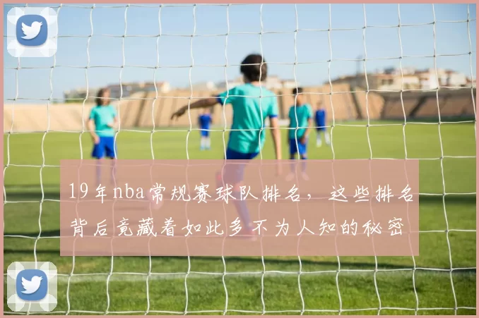 19年nba常规赛球队排名，这些排名背后竟藏着如此多不为人知的秘密！
